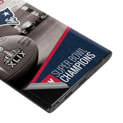 NFL Patriots Super Bowl XLIX Champs Galaxy Note 10 Skin